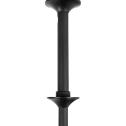 Atdec ceiling mount for large display, short pole - Loads up to 143lb - Black - Universal VESA up to 800x500