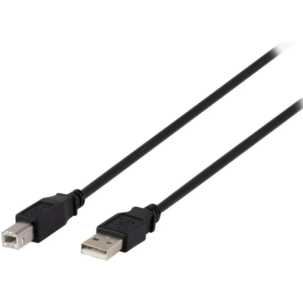 Ativa USB 2.0 Printer Cable, 6ft, Black, 26855