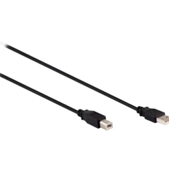 Ativa USB 2.0 Printer Cable, 6ft, Black, 26855