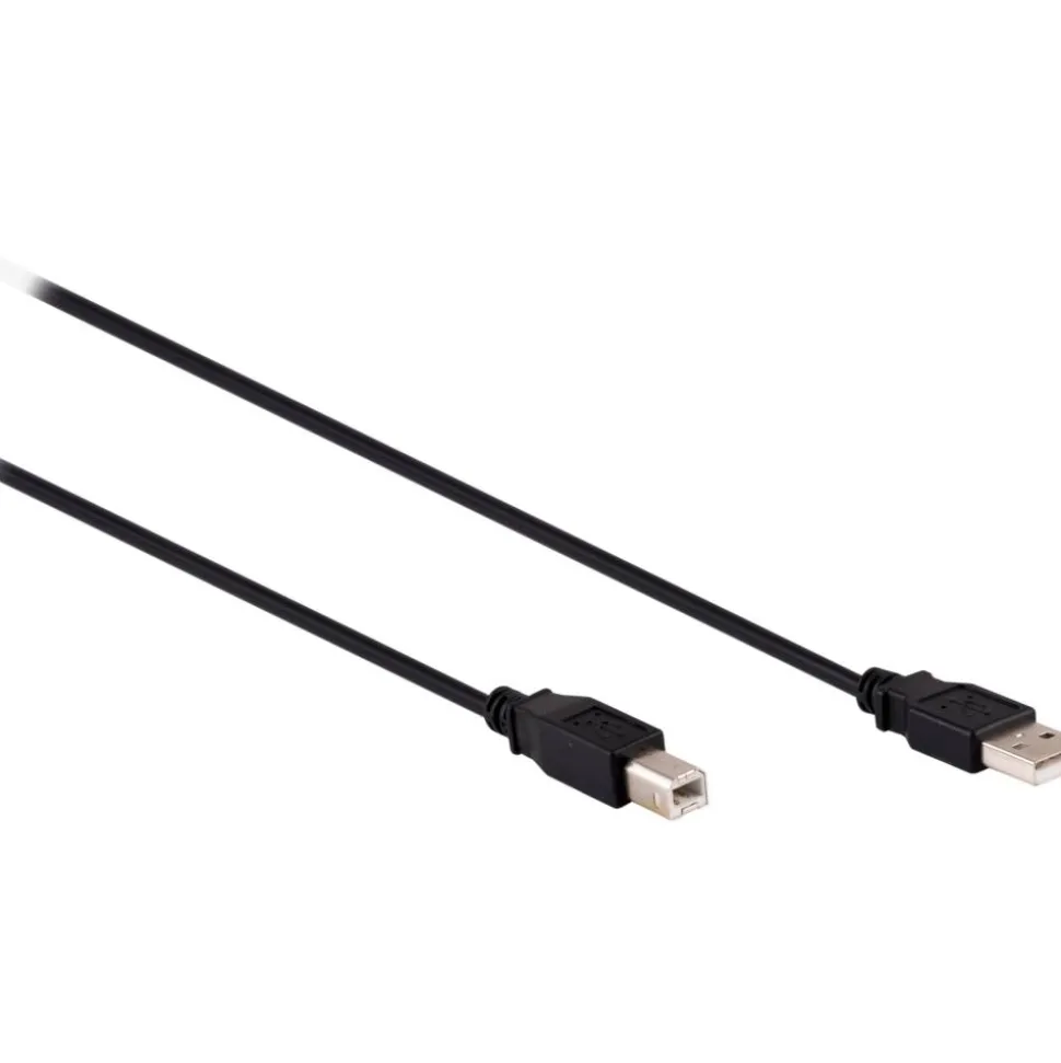 Ativa USB 2.0 Printer Cable, 6ft, Black, 26855
