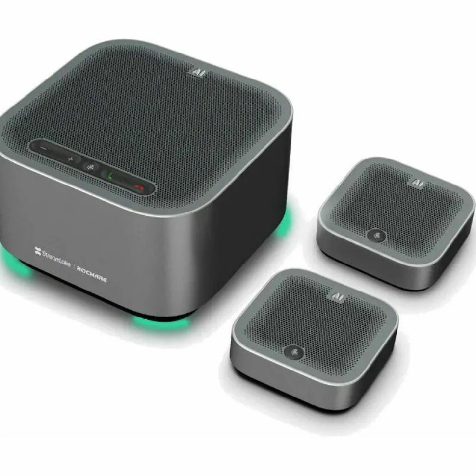 A10 USB AI Microphone with Speaker for Medium to Large Room