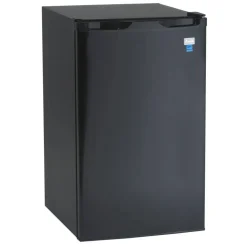 Avanti 4.4 Cu. Ft. Compact Refrigerator With Chiller Compartment, Black