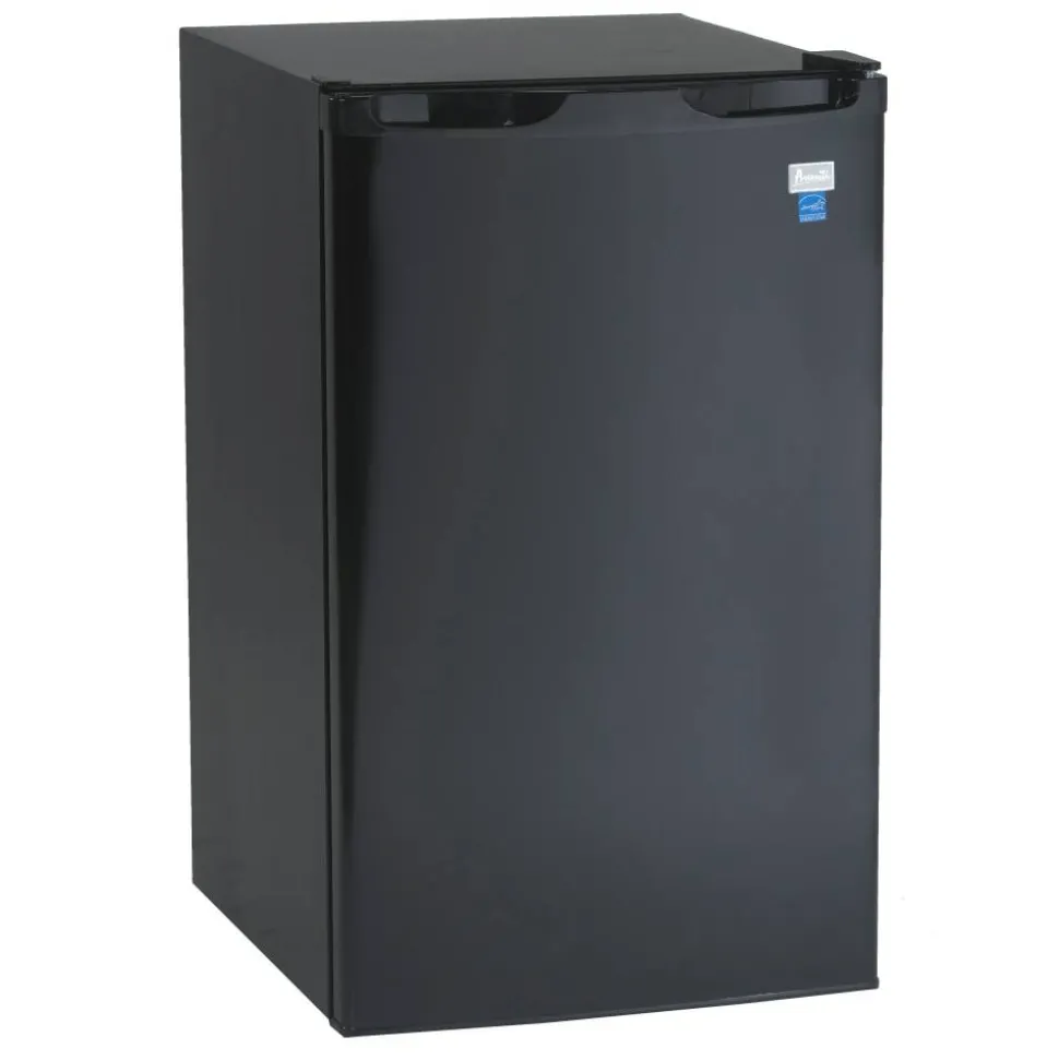 Avanti 4.4 Cu. Ft. Compact Refrigerator With Chiller Compartment, Black