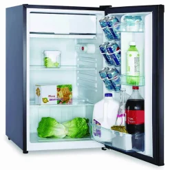 Avanti 4.4 Cu. Ft. Compact Refrigerator With Chiller Compartment, Black