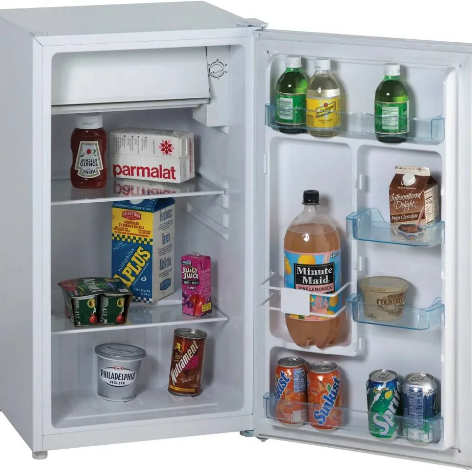 Avanti 3.3 Cu Ft Counter-High Refrigerator, White