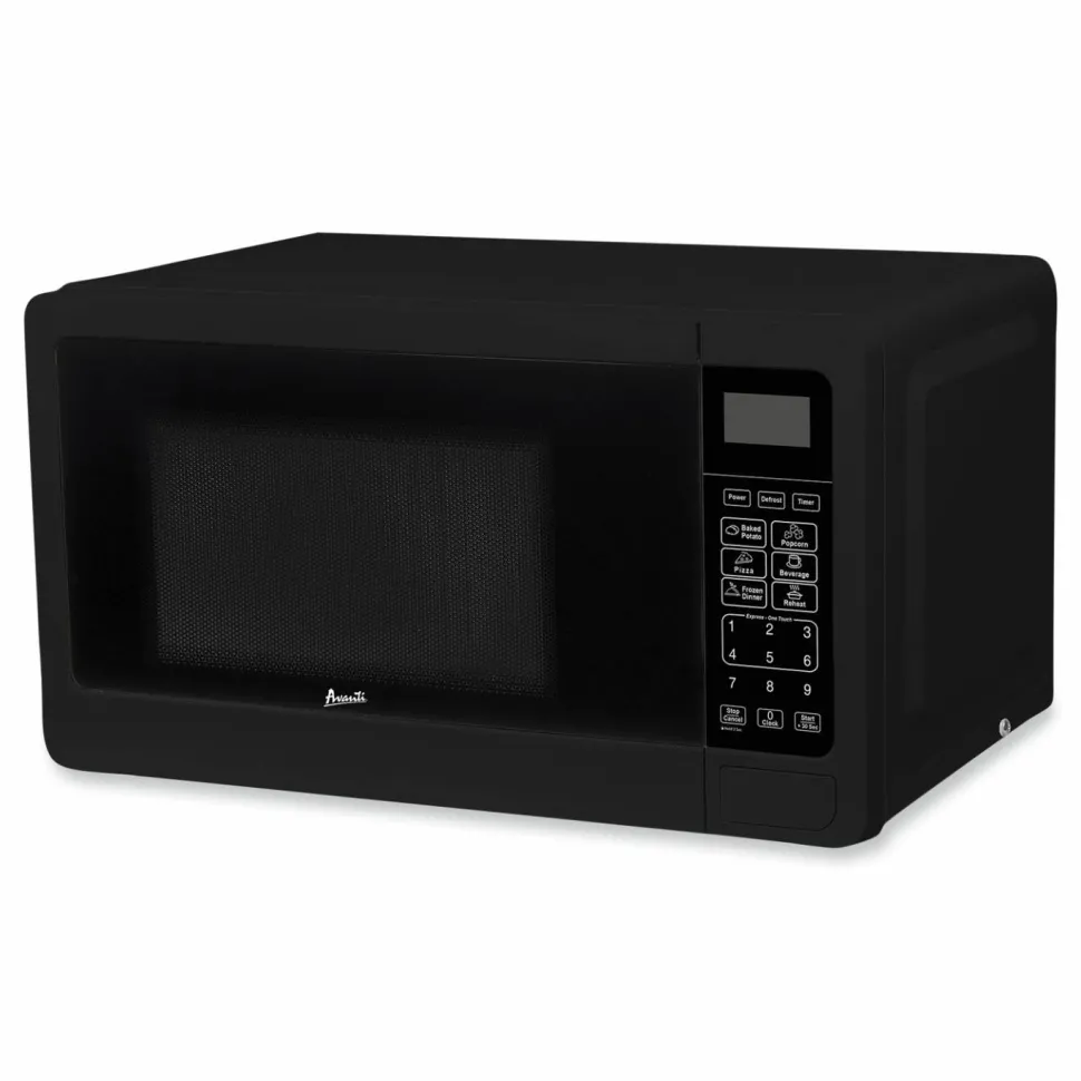 Avanti 0.7 cu ft Microwave Oven, 700 W, Black