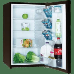 Avanti AR 4446B 4.4 Cu Ft Compact Refrigerator, Black