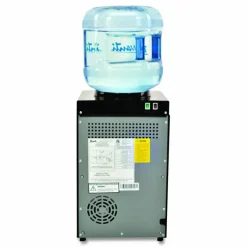 Avanti Counter Top Thermoelectric Hot and Cold Water Dispenser, 3 gal to 5 gal, 12 x 13 x 20, Black/Stainless Steel