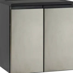 Avanti Model RMS551SS - SIDE-BY-SIDE Refrigerator/Freezer - 5.50 ft³ - Auto-defrost - 3.30 ft³ Net Refrigerator Capacity - RMS551SS
