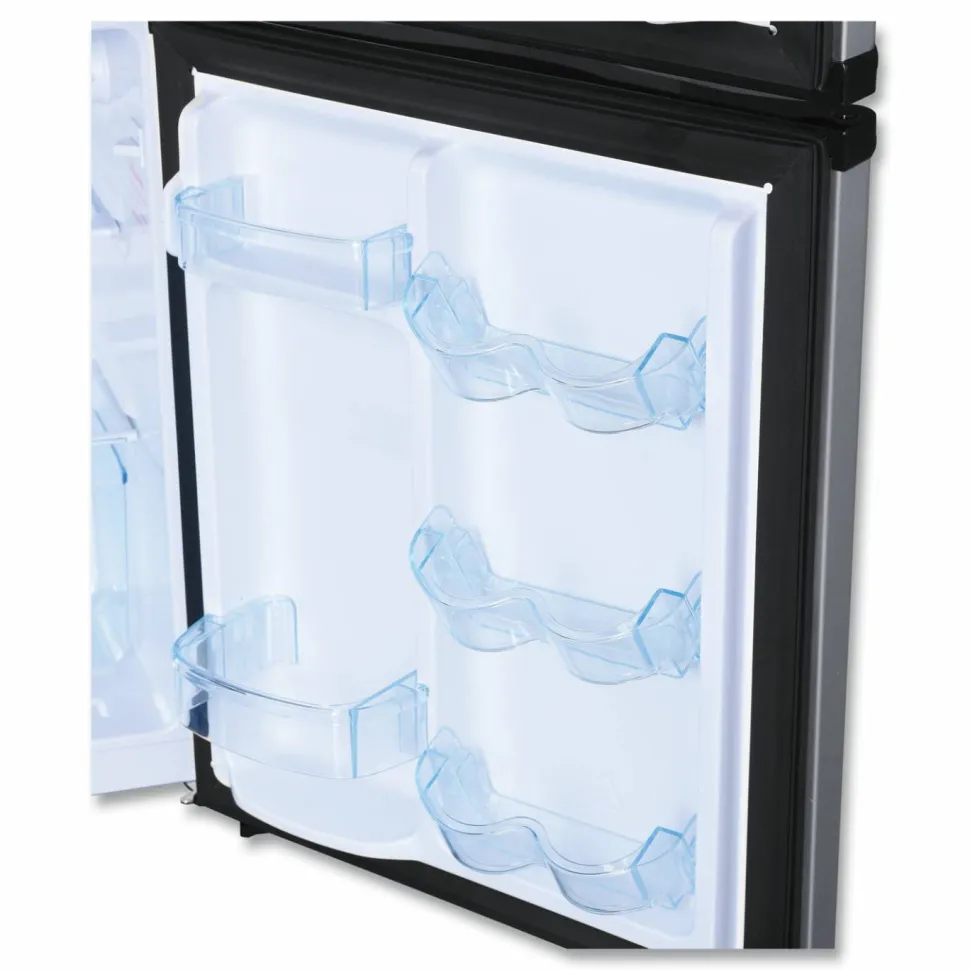 Avanti RA31B3S Counterhigh Refrigerator, Black/Stainless Steel