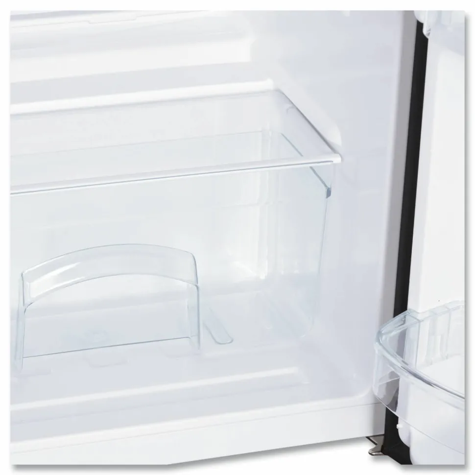 Avanti RA31B3S Counterhigh Refrigerator, Black/Stainless Steel