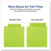 Avery Big Tab Insertable Plastic Dividers, Double Pocket, Multicolor, 8-Tab
