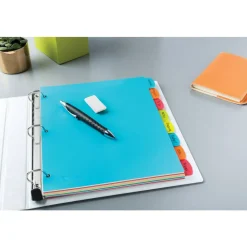 Avery Big Tab Write & Erase Durable Plastic Dividers, 8 1/2