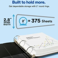 Avery Economy View 3 Ring Binder, 2