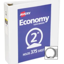 Avery Economy View 3 Ring Binder, 2