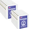Avery Economy View 3-Ring Binder, 2" Round Rings, White, Pack Of 12