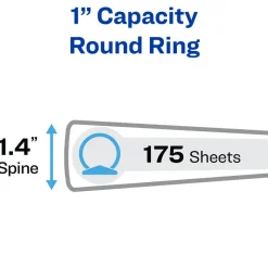 Avery Economy View 3-Ring Binder, 1