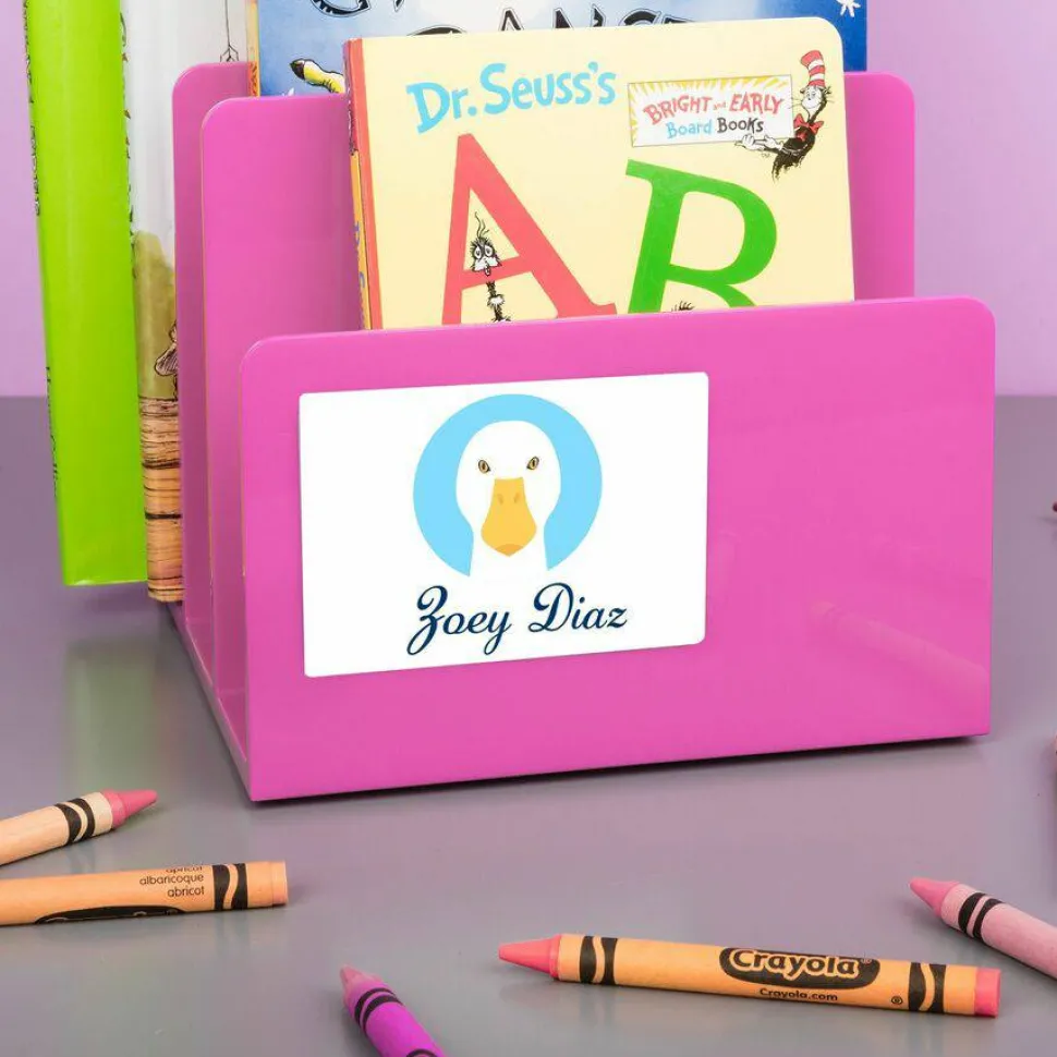 Avery Flexible Name Badge Labels, 2 1/3" x 3 3/8", White, Box Of 160