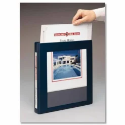 Avery Frame View 3-Ring Binder With Locking One-Touch EZD Rings, 1/2