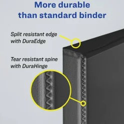 Avery Heavy-Duty View Binder with DuraHinge, 3