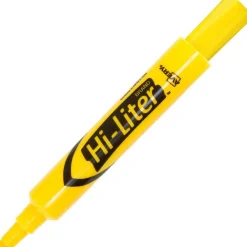 Avery Hi-Liter Desk-Style Highlighters, Assorted Colors, Box Of 4