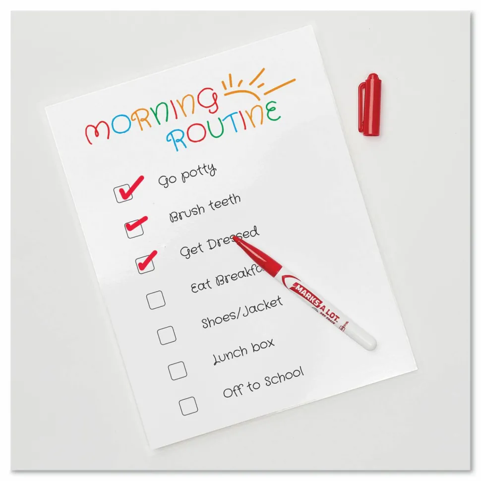 Avery Permanent Self-Adhesive Laminating Sheets, 9" x 12", Clear, Pack Of 50