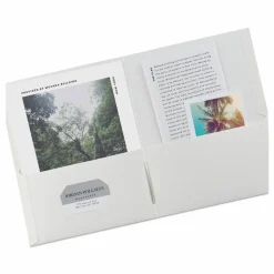 Avery 2-Pocket Folders, Letter Size, White, Pack Of 25