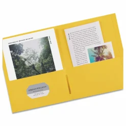 Avery Two Pocket Folders, 8-1/2