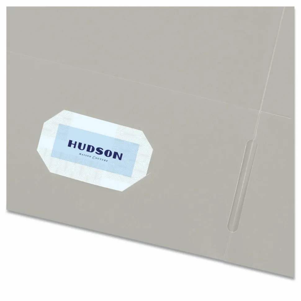 Avery Two-Pocket Folder, Accommodates (40) 11 x 8.5 Sheets, Gray, 25/Box