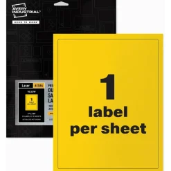 Avery Adhesive Printable Vinyl Signs