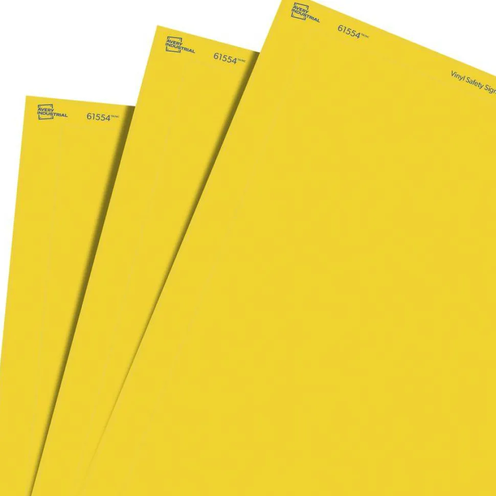 Avery Adhesive Printable Vinyl Signs