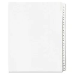 Avery Allstate Style Collated Legal Exhibit Dividers, 8 1/2