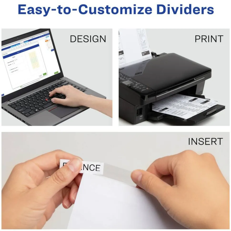 Avery Big Tab Insertable Dividers
