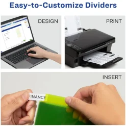 Avery Big Tab Insertable Plastic Dividers
