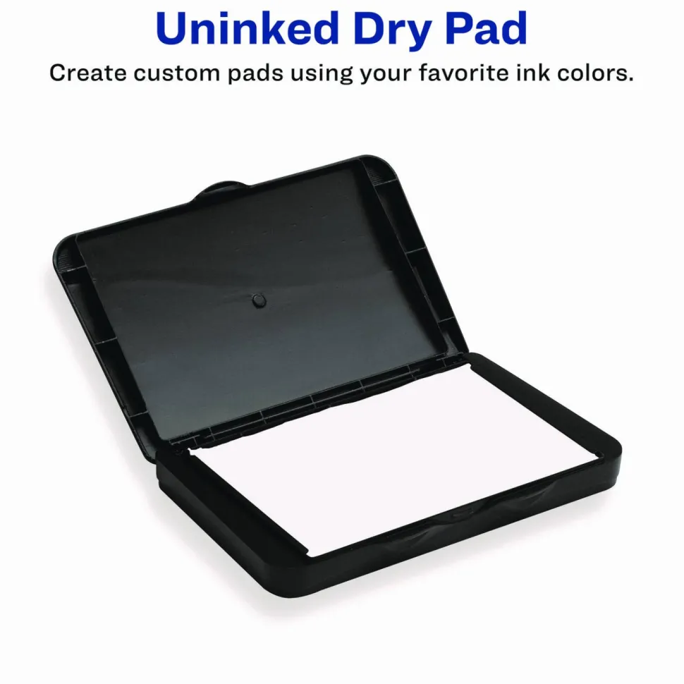 Avery Carter's Felt Uninked Stamp Pad, 2.75" x 4.27", Uninked