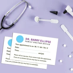 Avery Clean Edge Printable Business Cards With Sure Feed Technology For Laser Printers, 2