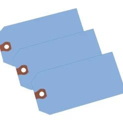 Avery Colored Shipping Tags - 4.75" Length x 2.37" Width - Rectangular - 1000 / Box - Blue