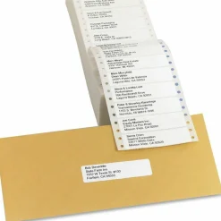Avery Continuous Form Permanent Address Labels, 4022, Rectangle, 4