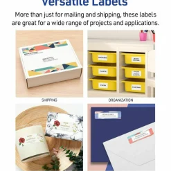 Avery Easy Peel Address Labels With Sure Feed Technology, 5960, Rectangle, 1
