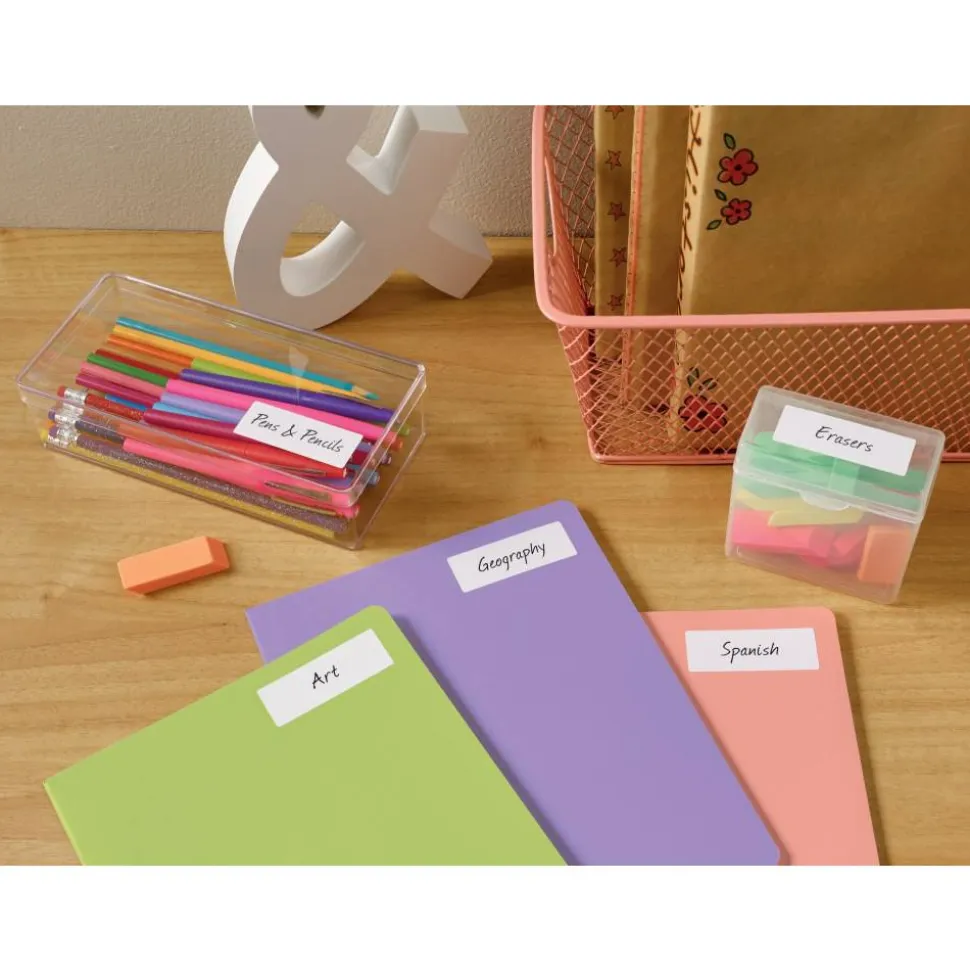 Avery Easy Peel Address Labels With Sure Feed Technology, 5260, Rectangle, 1" x 2-5/8", Matte White, Pack Of 750