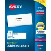 Avery Easy Peel Address Labels With Sure Feed Technology, 5162, Rectangle, 1-1/3" x 4", Matte White, Box Of 1,400