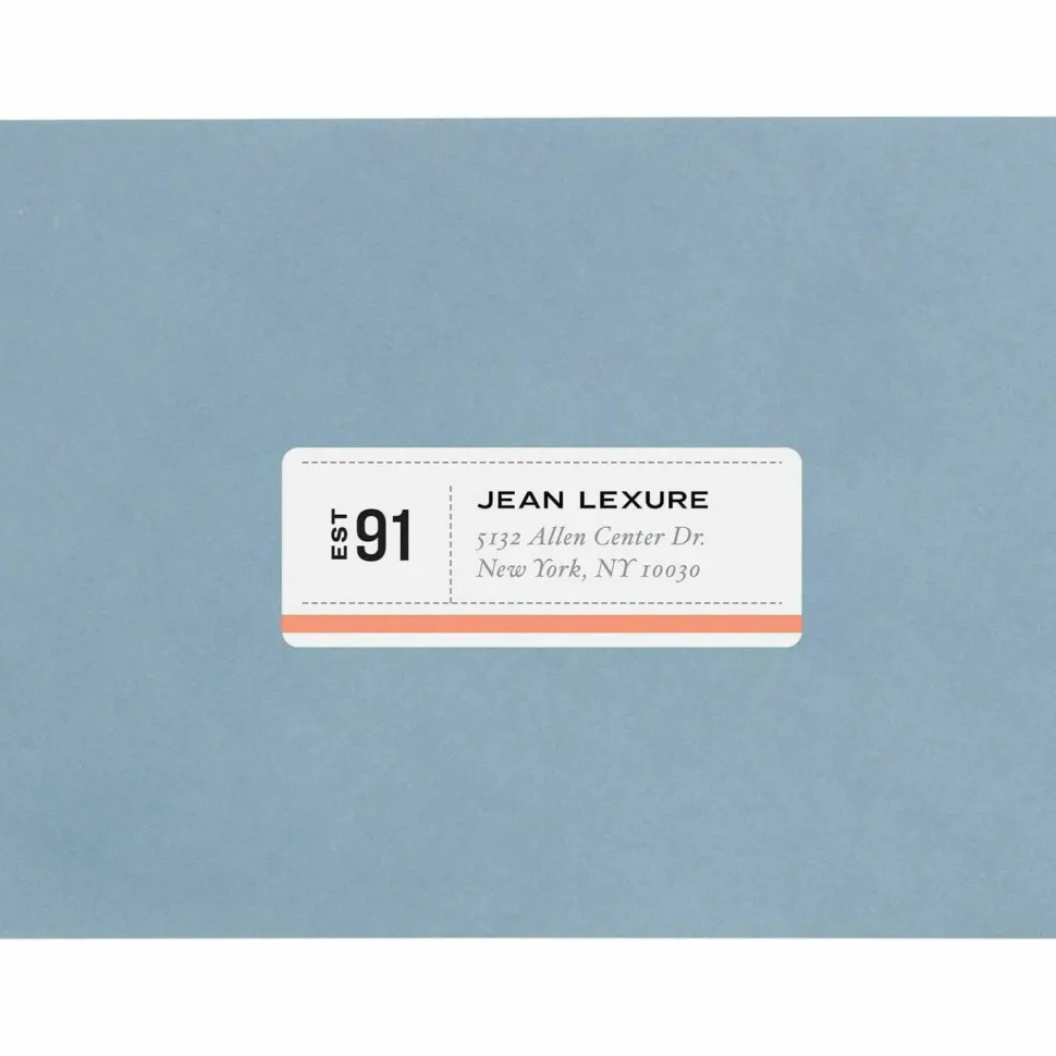 Avery Easy Peel Address Labels With Sure Feed Technology, 5160, Rectangle, 1" x 2-5/8", Matte White, Box Of 3,000