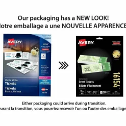 Avery Event Tickets with Tear-Away Stubs