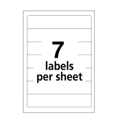 Avery File Folder Labels On 4