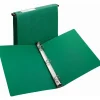 Avery Hanging Round-Ring Storage 3-Ring Binder, 1" Round Rings, Green