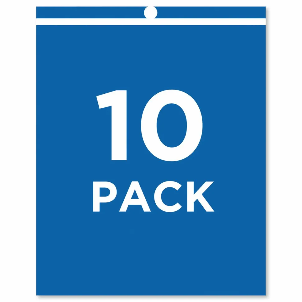 Avery Heavyweight Clear Job Ticket Holder, Top Load 9 x 12 Insert, Clear Front, 10/Pack