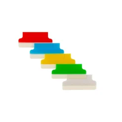 Avery Insertable Self-Adhesive Index Tabs With Printable Inserts, 1-1/2