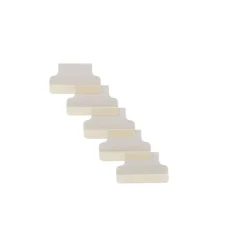 Avery Insertable Self-Adhesive Index Tabs With Printable Inserts, 1", Clear, Pack Of 25