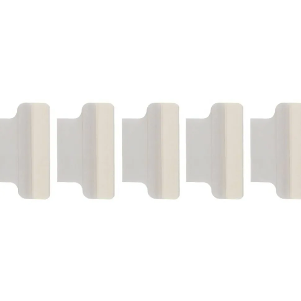Avery Insertable Self-Adhesive Index Tabs With Printable Inserts, 1", Clear, Pack Of 25