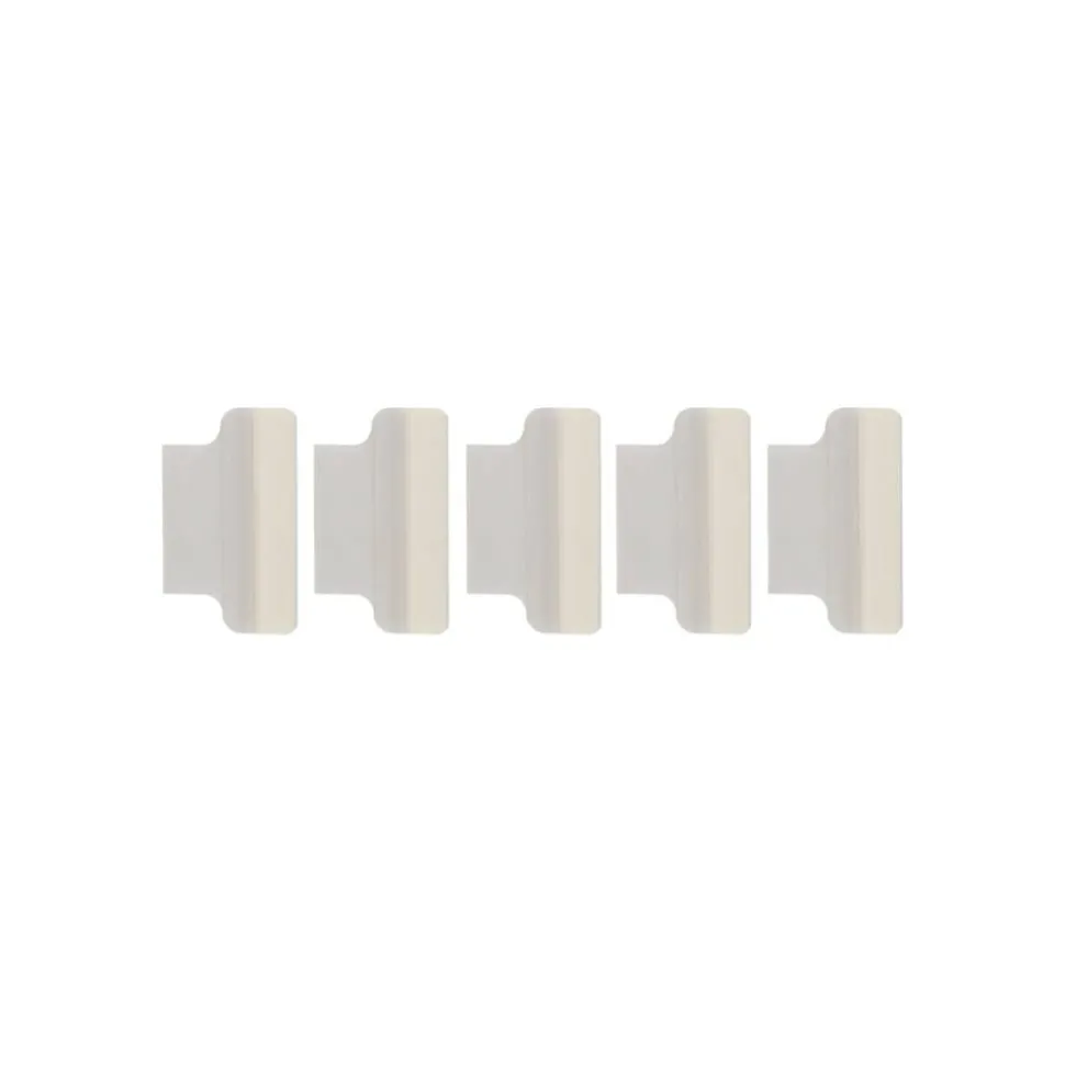 Avery Insertable Self-Adhesive Index Tabs With Printable Inserts, 1", Clear, Pack Of 25